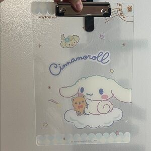 Cinnamoroll Clipboard with Cute Characters